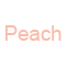 Peach The Label